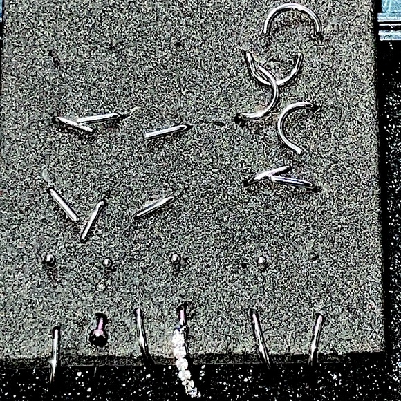 Nose rings multi colored - Picture 3 of 9